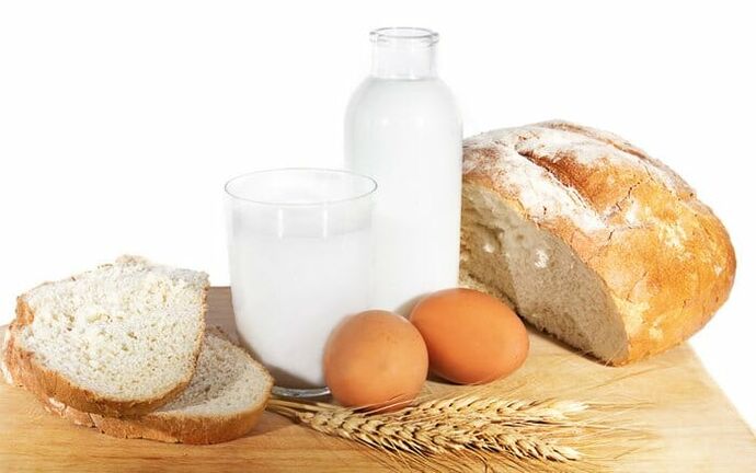 Pain à base de farine de seigle et de farine complète